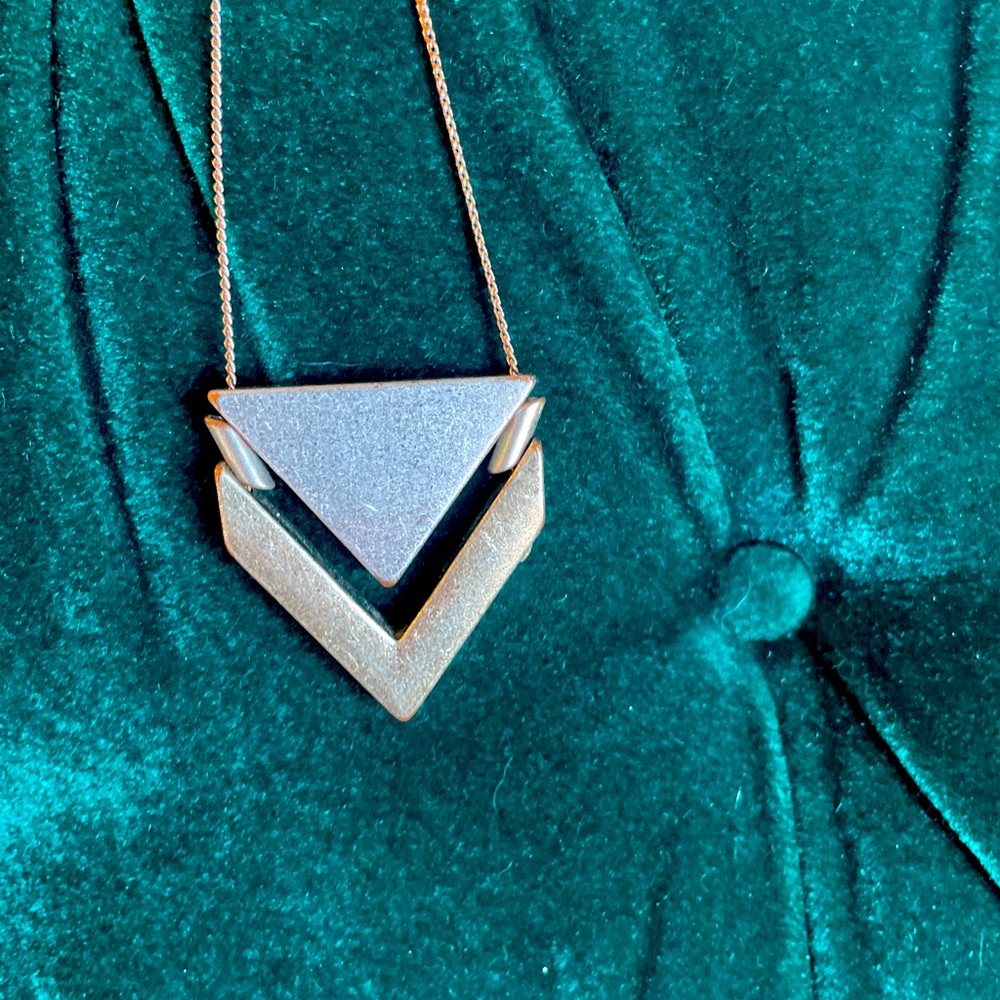 ModCloth geometric necklace